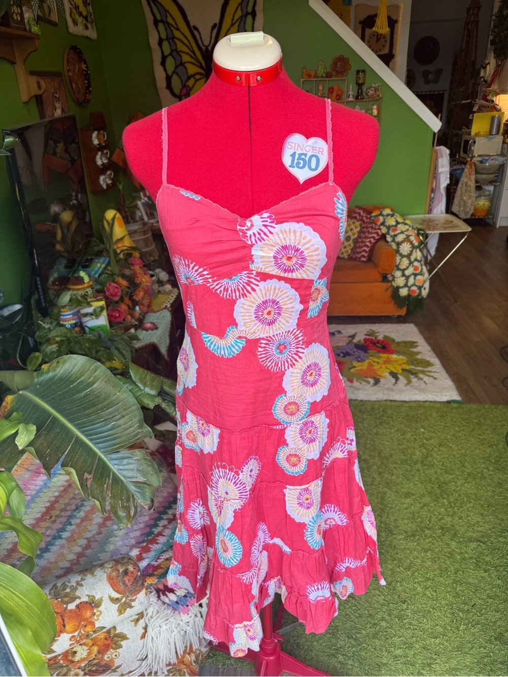 Smart Set Hot Pink Sleeveless Dress